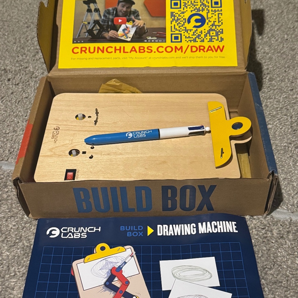 Crunch Labs Build Box-Drawing Machine